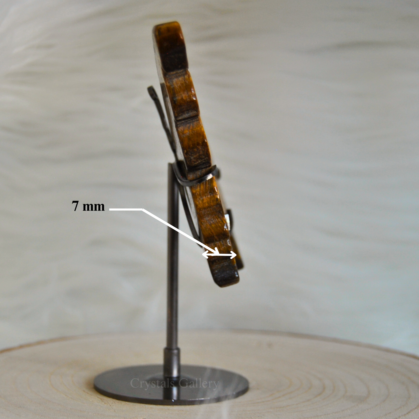 Tiger Eye Butterfly Wings Set With Stand For Home Decor