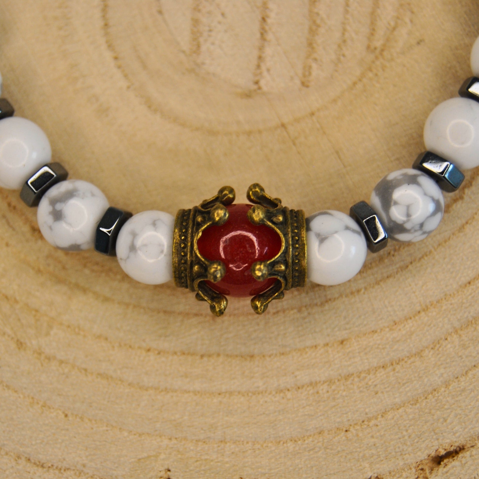 Crown Charm Energy Bracelt